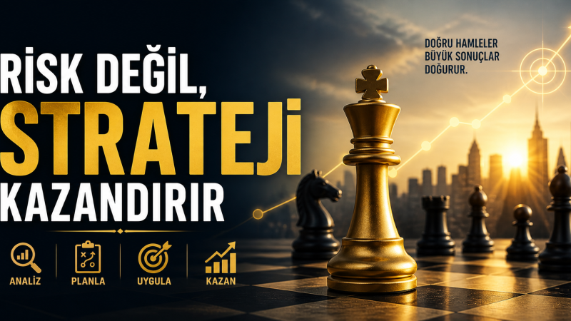 Risk Değil Strateji Kazandırır